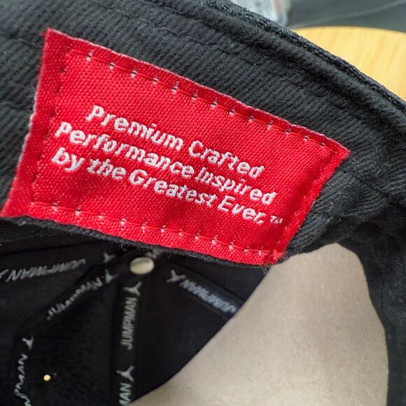 Air Jordan Jumpman Youth Boys Green/Black Snapback Adjustable Hat Cement Pattern - Picture 8 of 10